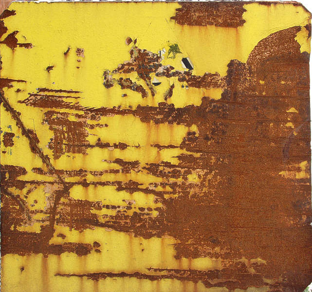 RustPaint0022 - Free Background Texture - metal rust paint spots yellow